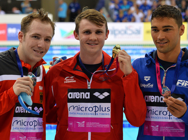 Nuoto: Europei, bronzo per Pizzini, delude 4x200 con Pellegrini