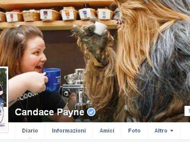 Facebook: 'mamma Chewbecca' da Zuckerberg dopo video dei record