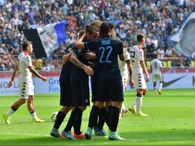Tonfo Inter con il Cagliari Ancora un pareggio per il Milan