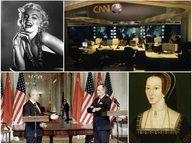 Dal compleanno di Marilyn alla Cnn, i fatti del primo giugno