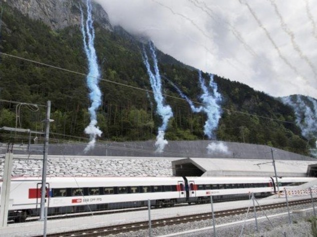 World's longest rail tunnel opens in Switzerland