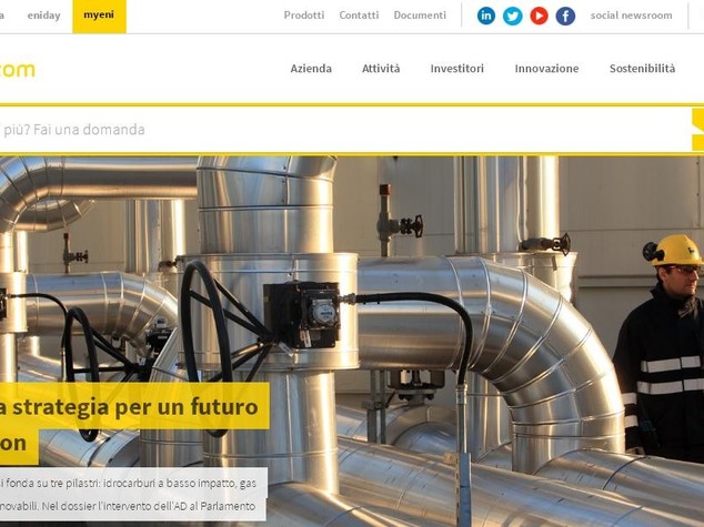 Eni.com si rinnova, Ask Now! e Enipedia novità