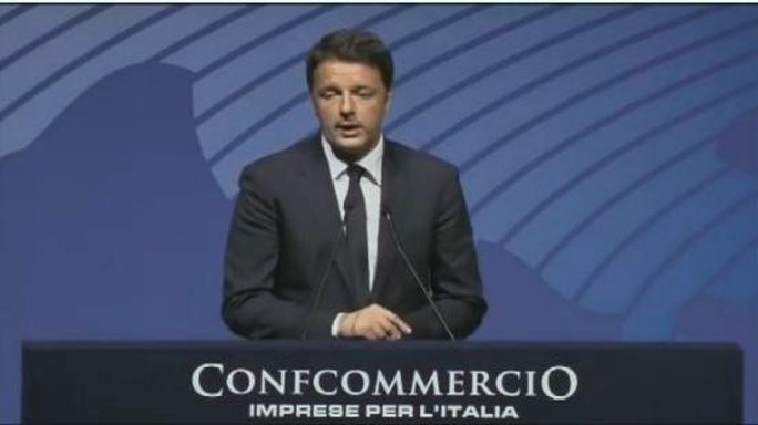Renzi-Confcommercio, sfida sugli 80 euro - VIDEO