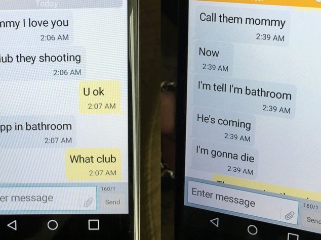 Strage Orlando: morto il ragazzo che mandava sms alla madre