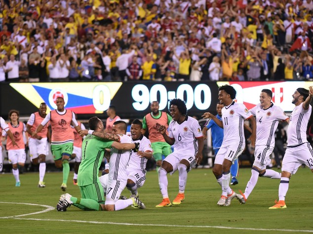 Coppa America: Colombia in semifinale, Peru' battuto ai rigori