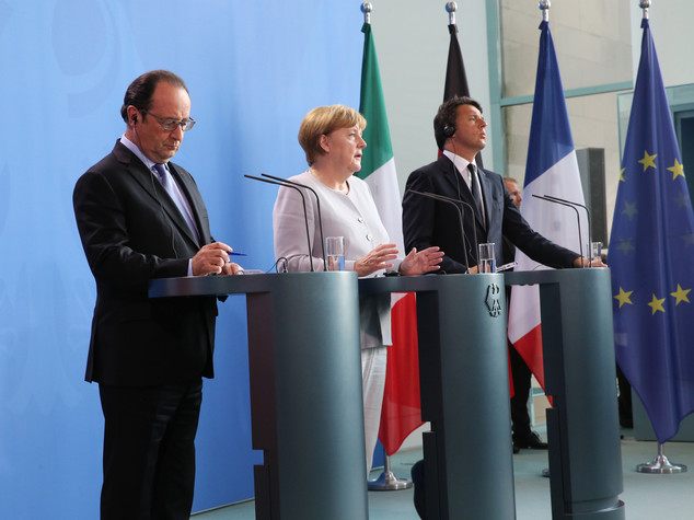 Da Germania, Francia e Italia spinta nuova Ue