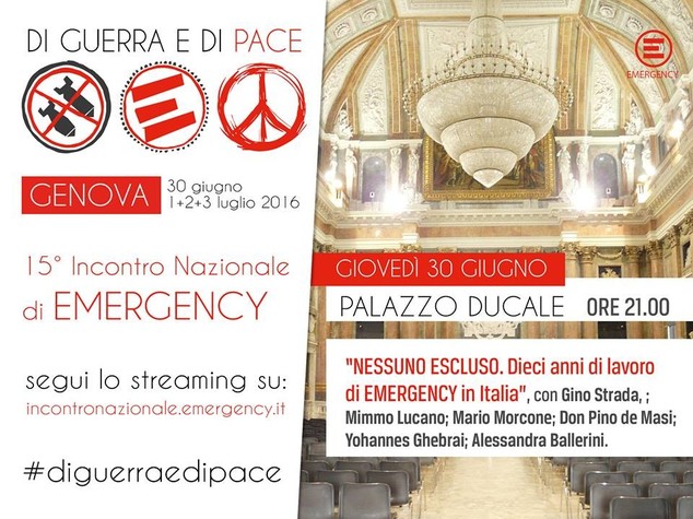 Quattro giorni di incontri per i vent'anni di Emergency