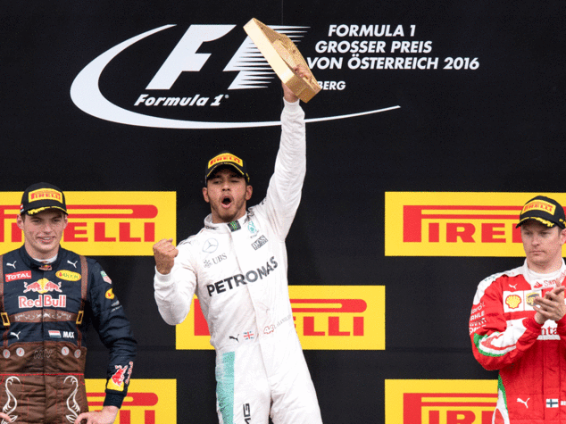 Gp d'Austria, vince Hamilton. Raikkonen terzo