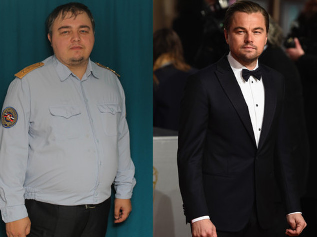 Sosia "grasso" DiCaprio spopola in Russia con pubblicita' vodka