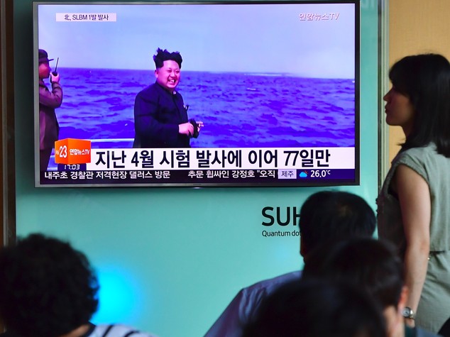 Nordcorea: test di Pyongyang su missile sottomarino