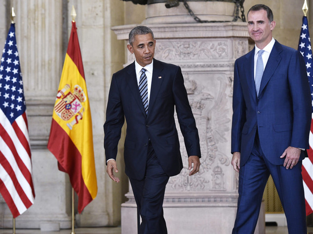 Obama dal re di Spagna, "settimana difficile per Usa"