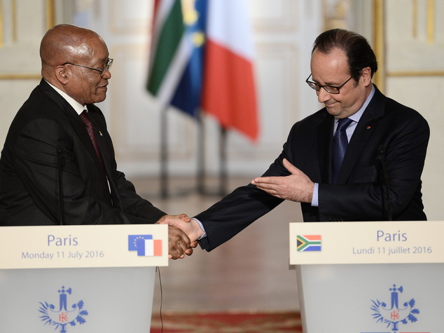 South Africa: agreements with France in agriculture and arts