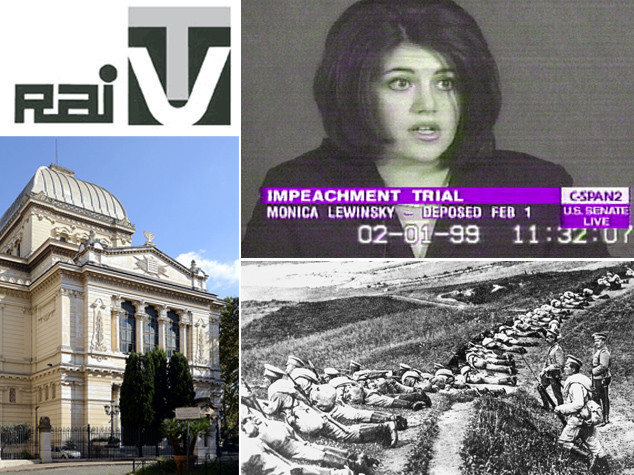Dall'inizio della Grande Guerra alla fine del monopolio Rai, i fatti del 28 luglio