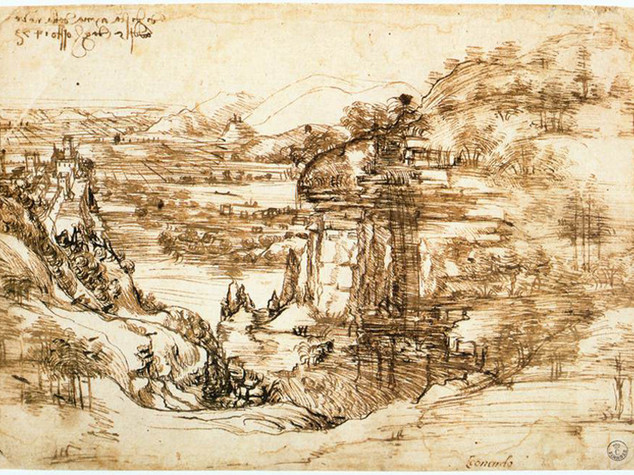 Mostre: celebre disegno Leonardo tornera' a Vinci dopo 500 anni