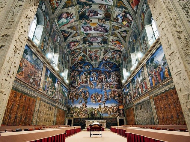 Messico, 2 mln foto replicano la Cappella Sistina