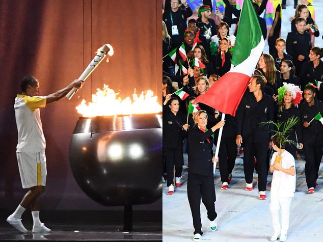Aperti i giochi olimpici, Pellegrini alfiere orgoglioso