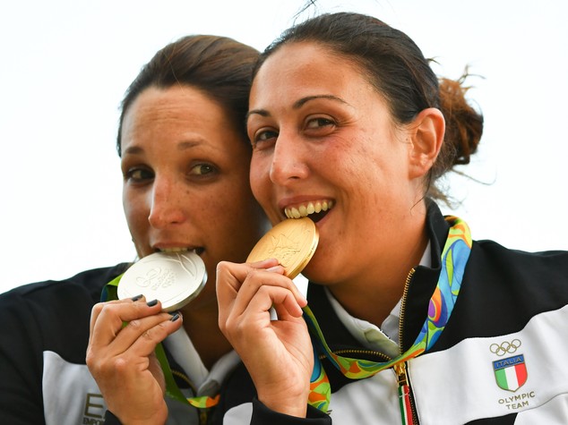 Skeet, doppietta dell'Italia, oro Bacosi, argento Cainero