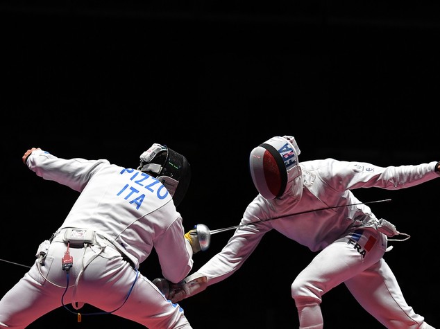 Azzurri della spada d'argento, finale alla Francia
