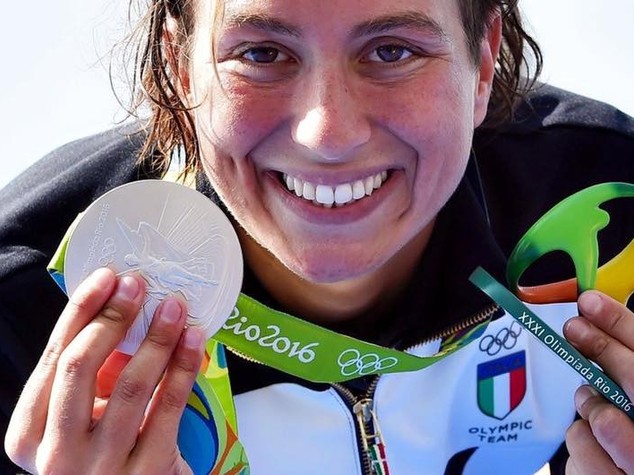 Bruni, la medaglia il peso più bello mai portato