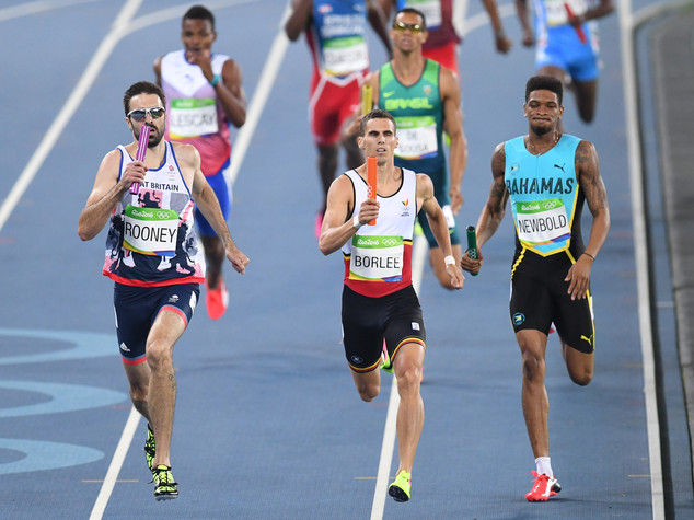 Saga dei fratelli Borlee, Belgio in finale nella 4x400