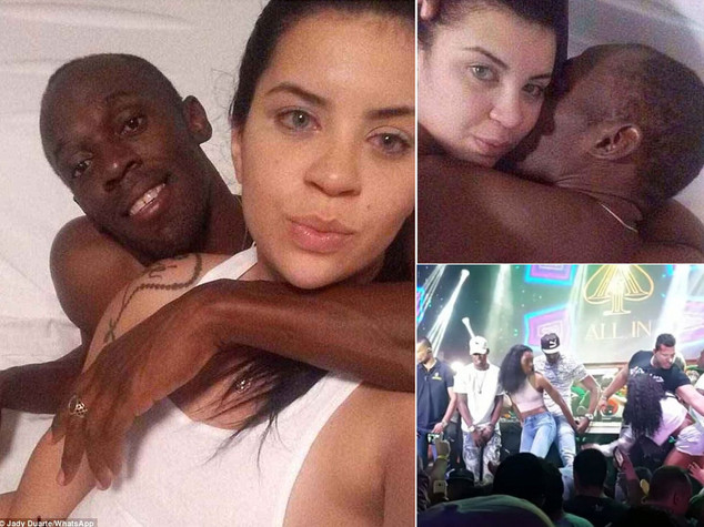 Balli e scappatella, festa hot di Bolt per ori e 30 anni