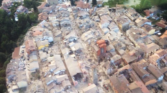 Amatrice paese che non c'è, voglia di ripartire