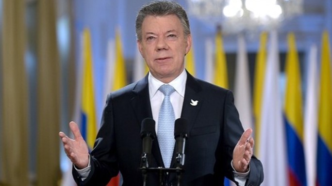 Nobel Pace al presidente colombiano Juan Manuel Santos