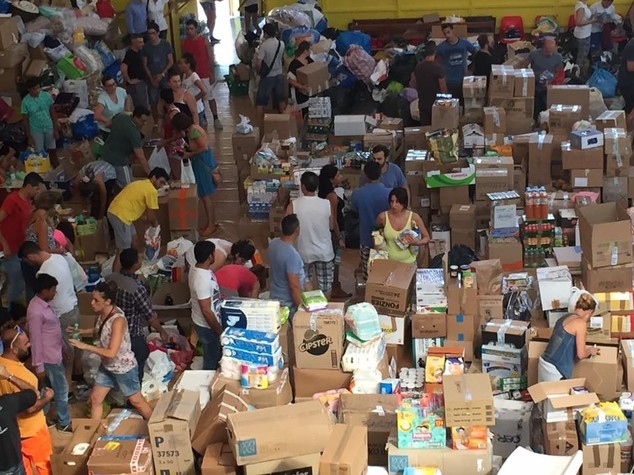 Il cuore logistico per gli aiuti a Rieti, ora si apre la fase più mirata