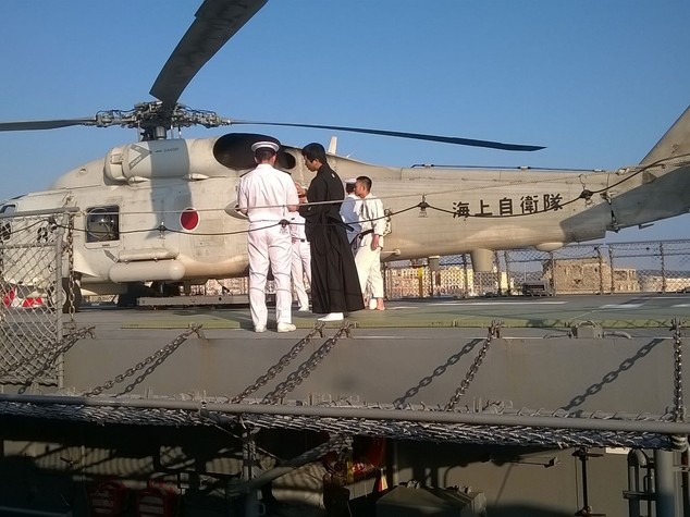 Italia-Giappone: a Civitavecchia 3 navi scuola Marina nipponica