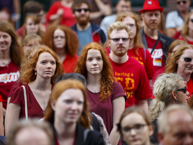 A Breda il raduno mondiale delle teste rosse