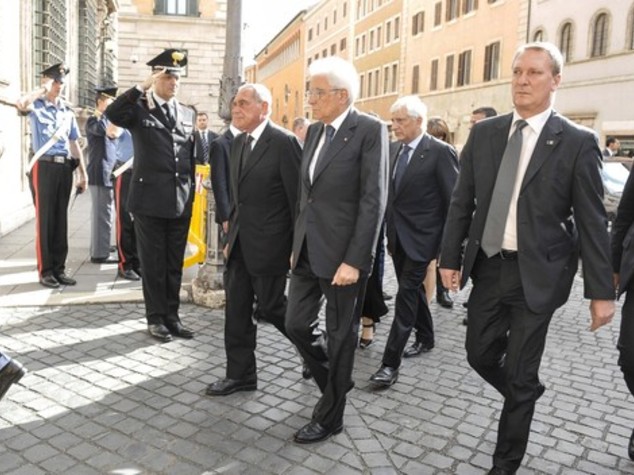 Da Mattarella a Visco, l'omaggio della politica a Ciampi