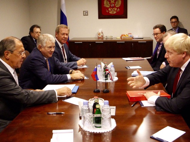 Siria: Mosca, Lavrov ne ha parlato con Johnson a New York
