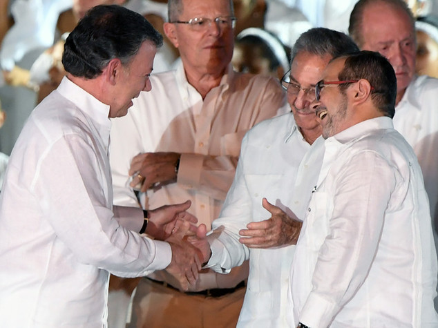 E' pace tra la Colombia e le Farc