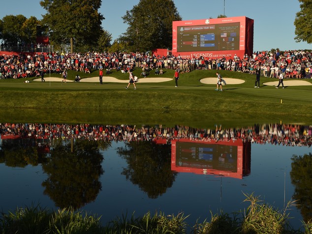 Ryder Cup, Europa parte male ma recupera e va sul 3-5