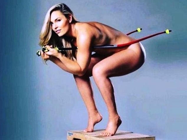 Lindsey Vonn si mette a nudo in libreria