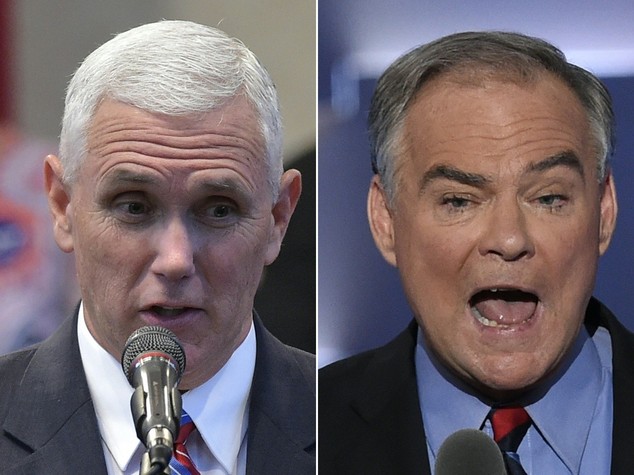 E' l'ora dei vice, stanotte faccia a faccia Kaine-Pence