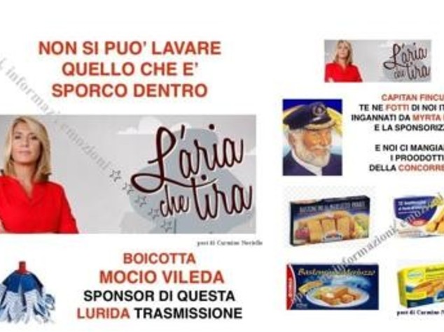 "Boicottate i bastoncini Findus". Fan M5S contro sponsor 'L'aria che tira'