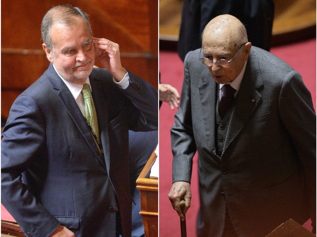 Referendum: scintille in Senato tra Napolitano e Calderoli