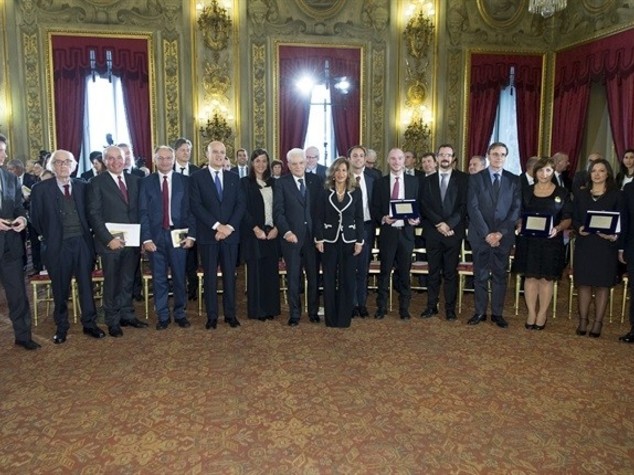 Al Quirinale consegnati i premi Eni Award 2016