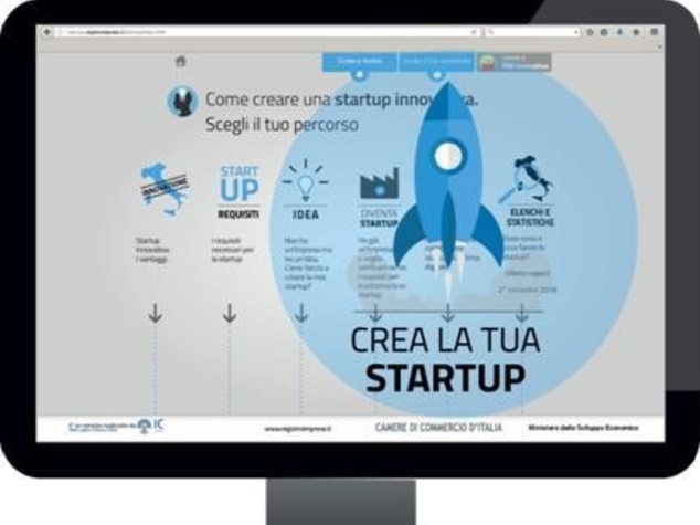 Startup innovative, una su 10 nasce sul web