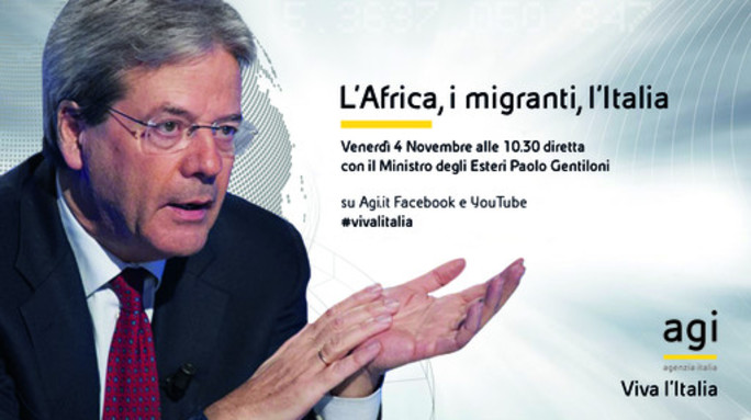 Alle 10,30 Gentiloni inaugura le dirette web di AGI