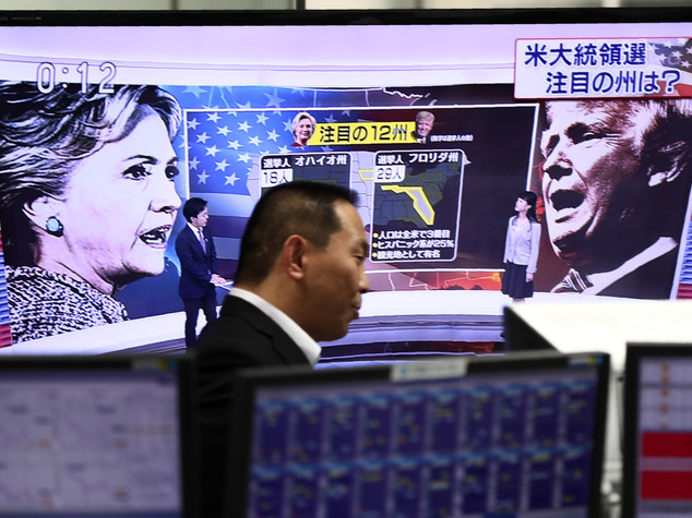 'Effetto Trump', in calo Wall Street e borse asiatiche