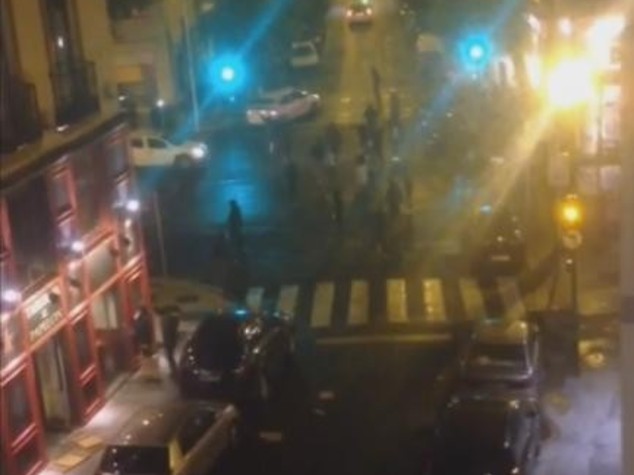 Ultras Siviglia assaltano juventini