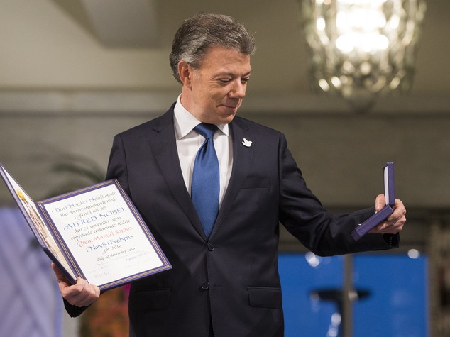 Nobel Pace: Santos, l'impossibile può essere possibile