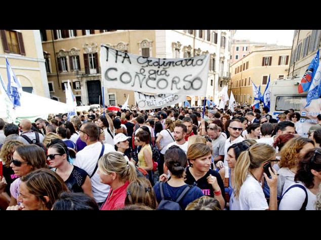 Scuola: domani giovedi' nero, cortei in tutta Italia