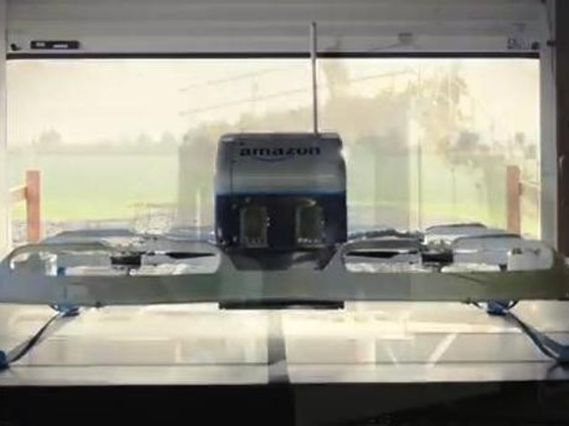 I l pacco arriva via drone, ecco il video