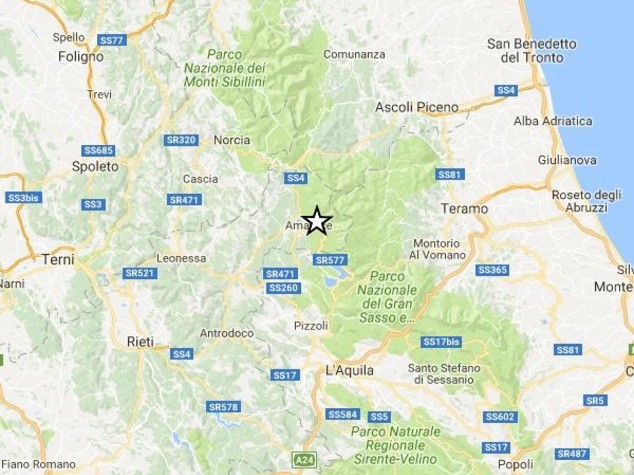 La terra trema ancora nel Centro Italia, 12 scosse nella notte