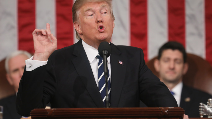 Quasi la metà di ciò che Trump ha detto al Congresso è impreciso