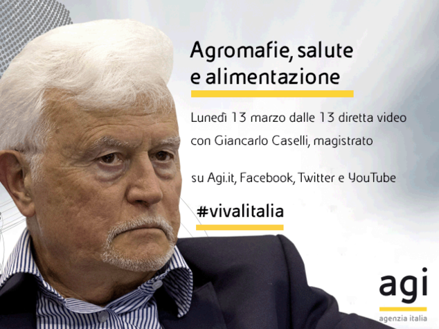 Giancarlo Caselli alle 13 in diretta web a 'Viva l'Italia'