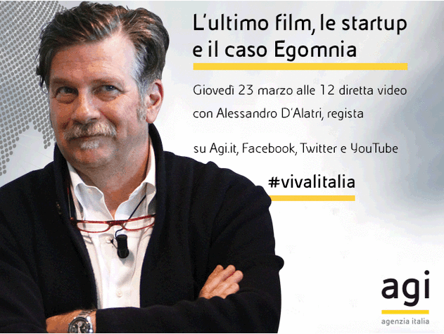 Alle 12 Alessandro D'Alatri in diretta web